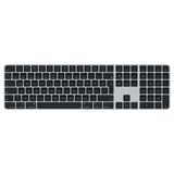 Apple MMMR3TQ/A Touch ID Özellikli ve Sayısal Tuş Takımlı Magic Keyboard Siyah Tuşlu Türkçe Q Klavye