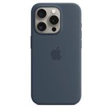 Apple MT1D3ZM/A iPhone 15 Pro MagSafe Silikon Fırtına Mavisi Kılıf