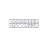 Apple Touch ID özellikli ve Sayısal Tuş Takımlı Magic Keyboard: Bluetooth, şarj edilebilir. Apple çipe sahip Mac bilgisayarlarla çalışır; Türkçe F Klavye, Beyaz tuşlar (Lightning)