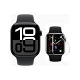 Apple Uyumlu iOS Watch 10 42mm 2 Adet Şeffaf Ultra Koruyucu Nano Jela