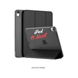 Apple Uyumlu iPad 11. Nesil A16 2025 11 İnç Standlı Katlanabilir Fuchsia Smart Cover Tablet Kılıfı Kılıf siyah