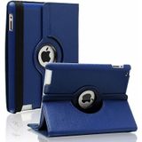 Apple Uyumlu iPad 5. - 6. Nesil Air 1 - 2 9.7" Kılıf Uyku Modlu Dönebilen Standlı Case mavi