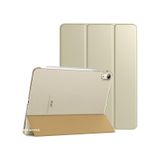 Apple Uyumlu iPad Air 6.nesil 11 İnç 2024 Tablet Kılıfı Akıllı Smart Standlı gold