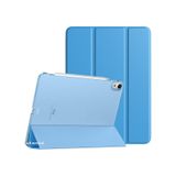 Apple Uyumlu iPad Air 6.nesil 11 İnç 2024 Tablet Kılıfı Akıllı Smart Standlı mavi