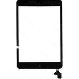 Apple Uyumlu iPad Mini 2 A1432 Butonlu Dokunmatik Siyah