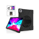 Apple Uyumlu iPad Pro 12 9 6 Nesil Kılıf Defender Askılı Zırhlı Tank Case A2436 A2437 A2764 A2766 siyah