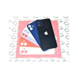 Apple Uyumlu iPhone 12 Arka Pil Batarya Kapağı (Cam) (228727386) siyah