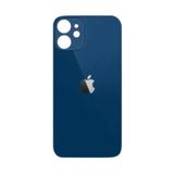 Apple Uyumlu iPhone 12 Mini Arka Pil Batarya Kapak Mavi