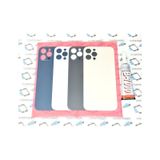 Apple Uyumlu iPhone 12 Pro Arka Pil Batarya Kapağı (Cam) (156053362) beyaz