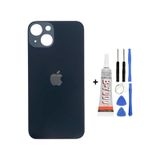 Apple Uyumlu iPhone , , 13 Arka Kapak Cam +yapıştırıcı B700 + Tamir Seti Gece Yarısı Gece Yarısı