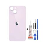 Apple Uyumlu iPhone , , 13 Arka Kapak Cam +yapıştırıcı B700 + Tamir Seti Pembe Pembe