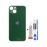 Apple Uyumlu iPhone , , 13 Arka Kapak Cam +yapıştırıcı B700 + Tamir Seti Yeşil Yeşil