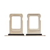 Apple Uyumlu iPhone 14 Pro Max Çift Sim Tepsisi Sim Aparatı Sim Kart Yuvası Gold Yüksek Kalite Yc