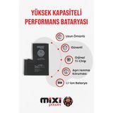 Apple Uyumlu iPhone 14 Pro Yüksek Kapasiteli Batarya, Pil Sağlığı Yüzdesi Gösterir,