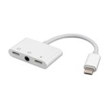 Apple Uyumlu iPhone Lightning Kulaklık Şarj Aux Çevirici Dönüştürücü Çoklayıcı (533635758)