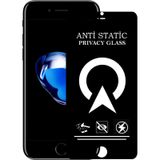 Apple Uyumlu iPhone Se 2022 Tam Kaplayan Anti Statik Görünmez Safir Ekran Koruyucu Hayalet Cam - Siyah