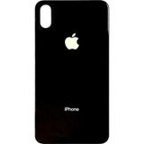 Apple Uyumlu iPhone X Arka Kapak Lazer Kesim Pil Kapağı Cam - - Siyah Yeşil