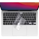 Apple Uyumlu MacBook Pro 13 Inc 2020/2022 M1/m2 A2338 Türkçe Q Klavye Slim Silikon Klavye Koruyucu Kılıf Çok Renkli