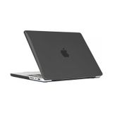 Apple Uyumlu MacBook Pro 14inç M3/m4/max A3112 A3185 A3401 A2918 A1992 Kılıf Kristal Ön Arka Şeffaf Kapak Siyah
