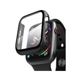Apple Uyumlu Watch 2 3 4 5 6 Seri 42mm Ekran Koruyucu Kılıf Cam 360 Derece Tam Koruma