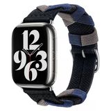 Apple Watch 1 2 3 4 5 6 7 8 9 Se Ultra 49/45/44/42 Mm Krd-97 Sarmal Örgü Tasarımlı Kordon