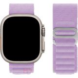 Apple Watch 10 42MM - 38/40/41MM Kordon Alpine Loop Kordon 2/3/4/5/6/se/7/8/9 - Lavendar - Ap 10/11 42/38-40-41mm
