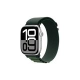Apple Watch 10 42Mm Heptekiletişim Krd-74 Hasır Kordon-Siyah-Yeşil