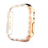 Apple Watch 10 46Mm Saat Ekran Kasa Koruyucu Taşlı Lüxry Zrgard-05