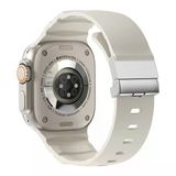 Apple Watch 10 46Mm Zore Krd-145 Metal Tokalı Silikon Kordon