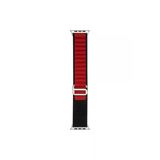 Apple Watch 2/3/4/5/6/7/8/9/Se/Nike 38Mm 40Mm 41Mm Hasır Kordon Tasarım (Band-74)