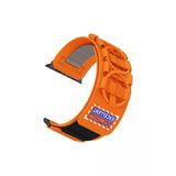 Apple Watch 2/3/4/5/6/7/8/9/Se/Nike 38Mm 40Mm 41Mm Hasır Kordon Tasarım (Krd-112)
