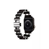 Apple Watch 2/3/4/5/6/7/8/9/Se/Nike 38Mm 40Mm 41Mm Metal Kordon Tasarım (Krd-96)