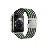Apple Watch 2/3/4/5/6/7/8/9/Se/Ultra/Ultra 2 Seri 44Mm Hasır Örgülü Kordon Tasarım (Krd-133)