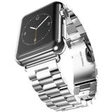 Apple Watch 2/3/4/5/6/7/8/Se/Ultra 42 44 45 49Mm Uyumlu Celik Baklali Metal Kordon