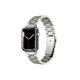 Apple Watch 2/3/4/5/6/7/8/Se/Ultra/Nike 42Mm 44Mm 45Mm 49Mm Uyumlu Metal Baklalı Kordon Tasarım