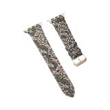 Apple Watch 38mm Creeper Desenli Kordon - Kahverengi