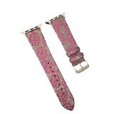 Apple Watch 38mm Creeper Desenli Kordon - Pembe