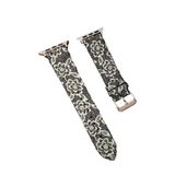 Apple Watch 38mm Creeper Desenli Kordon (saat Değildir) - Siyah