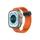 Apple Watch 38mm Kr412 Elegance Stylısh Kordon - Turuncu
