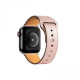 Apple Watch 38Mm Kr415 Luaz Deri Kordon - Pembe