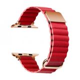 Apple Watch 38mm KRD-78 Suni Deri Kordon