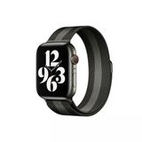 Apple Watch 38Mm Metal Mıknatıslı Kordon (Saat Değildir) - Siyah-Beyaz