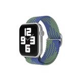Apple Watch 38Mm Star Kordon - Yeşil-Lacivert
