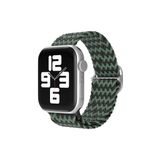 Apple Watch 38Mm Star Kordon - Zigzag Yeşil-Siyah