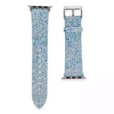 Apple Watch 38Mm Uyumlu Ry Taşlı Kordon (Saat Değildir) - Turkuaz