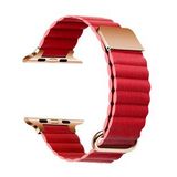 ???Apple Watch 40mm KRD-78 PU Deri Kordon Strap Kayış