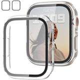 Apple Watch 41MM 7-8-9 SE Seri İle Uyumlu Starlight 360 Derece Koruma ve Temperli Cam Ekran Koruyucu Şeffaf
