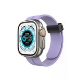 Apple Watch 42 Mm Uyumlu Silikon Kordon Elegance Stylısh Watch 2/3/4/5/6/7/8/Se/Ultra Azn-Kr412