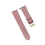 Apple Watch 42mm Creeper Desenli Kordon - Rose Gold