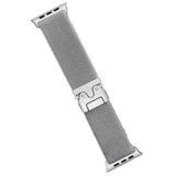 Apple Watch 42Mm Forest Kumaş Kordon - Titan Gri-(5796)